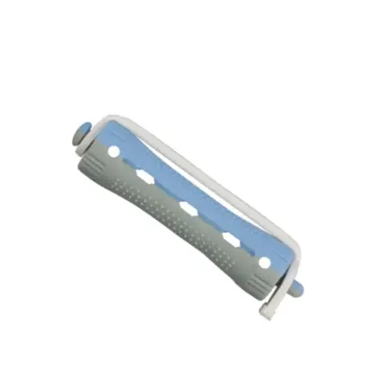 Eurostil Bigudí Plástico Corto Azul Gris 12ud